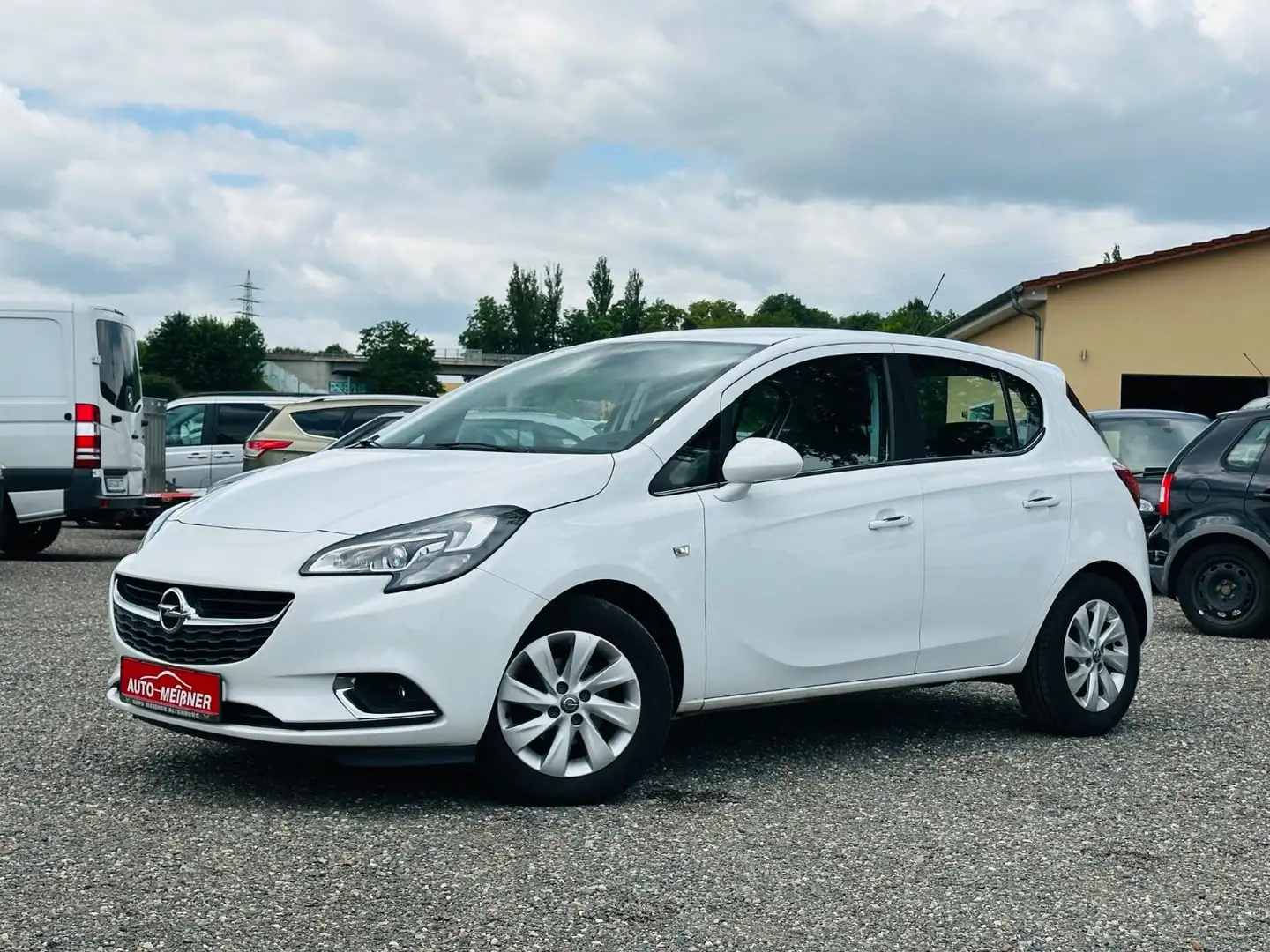 Opel Corsa E Innovation Automatik * Xenon * PDC * Weiß - 1