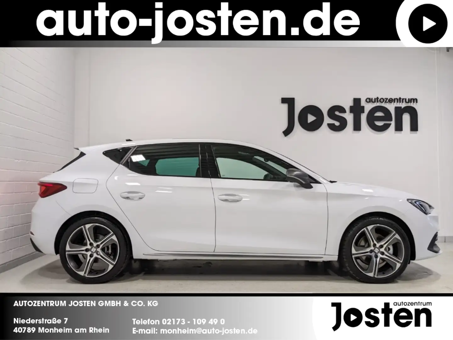 SEAT Leon FR 2.0 TSI DSG LED Pano StHz Beats Navi Weiß - 2