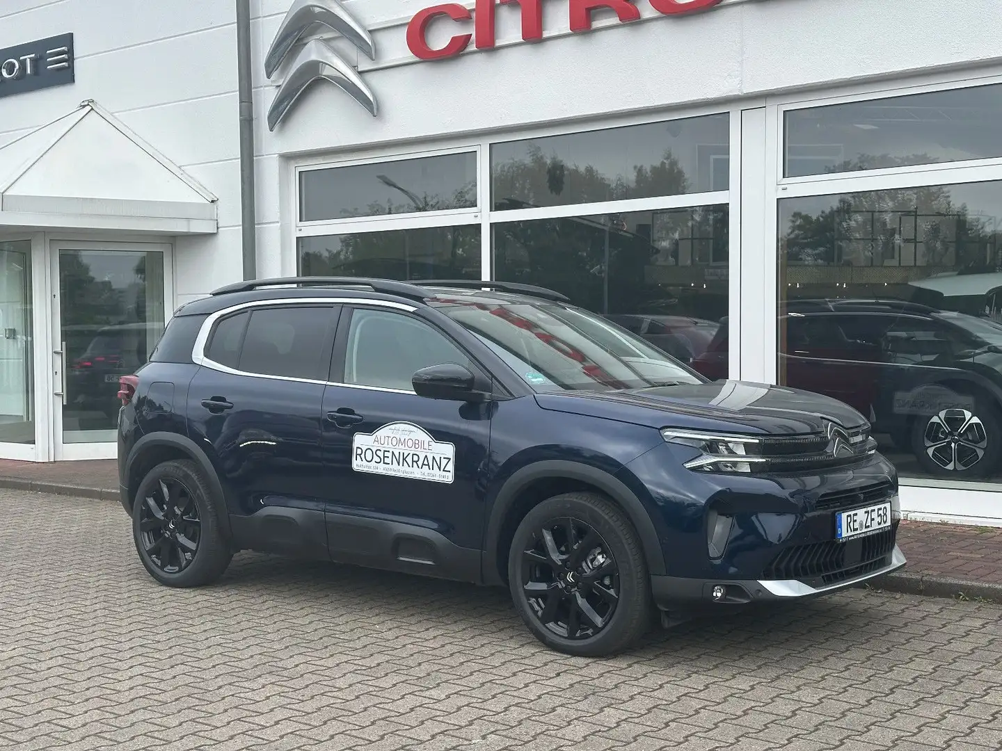 Citroen C5 Aircross Hybrid 136 MAX | PDach - RCam - Navi Bleu - 1