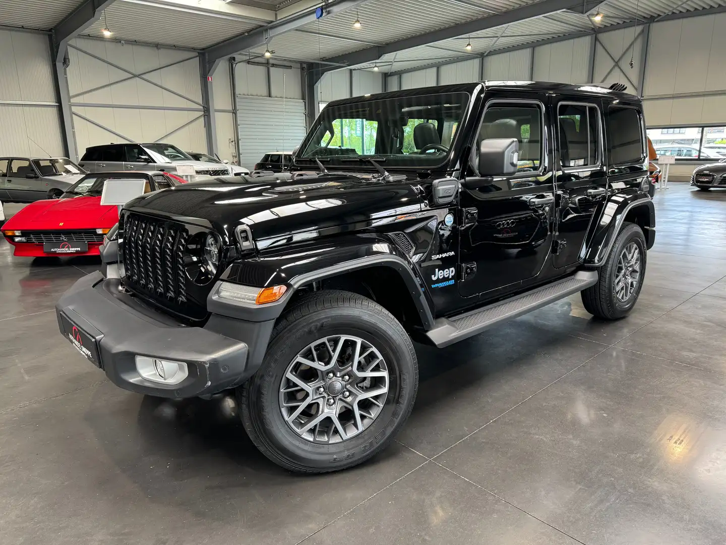 Jeep Wrangler 2.0 Turbo 4xe PHEV Sahara//Open - Air! Noir - 1