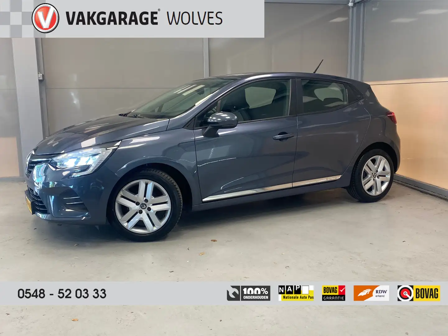 Renault Clio 1.0 TCe Zen | LED| CRUISE CONTROL | CAR PLAY | Gris - 1