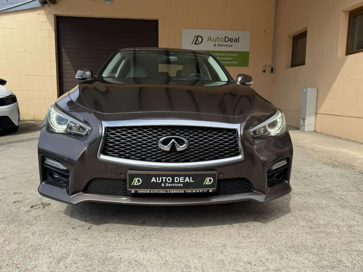 Infiniti Q50 S 3.5 V6 S Hybrid Sport AWD 306cv Brąz - 2
