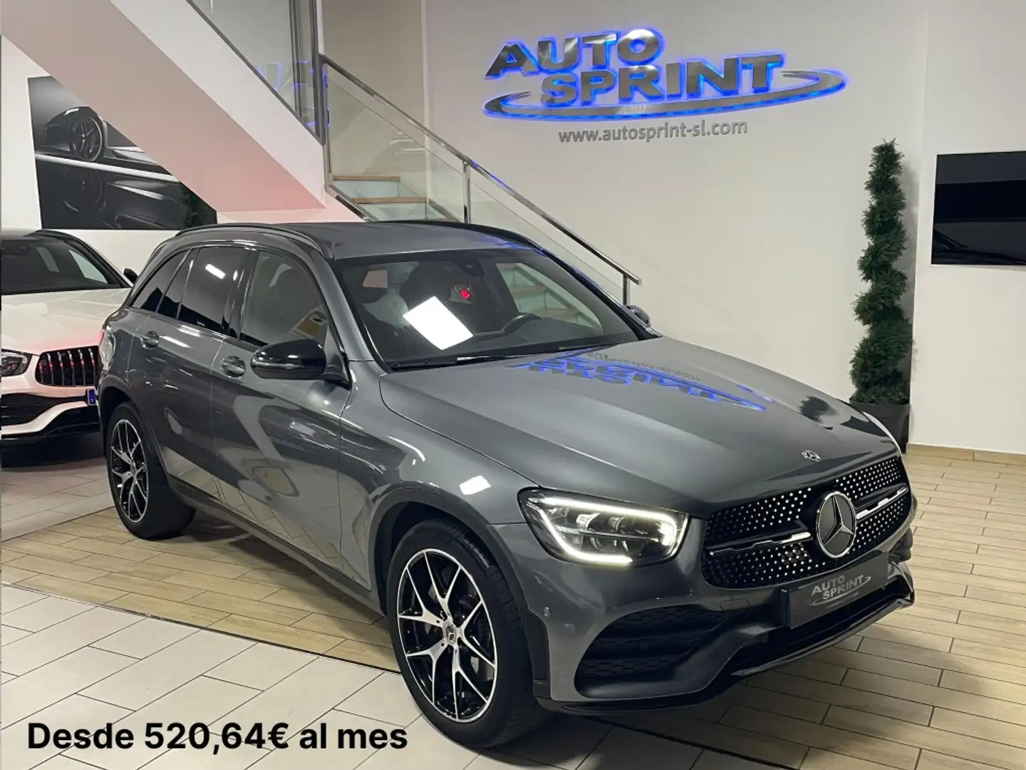 Mercedes-Benz GLC 200 200d 4Matic 9G-Tronic Gris - 1