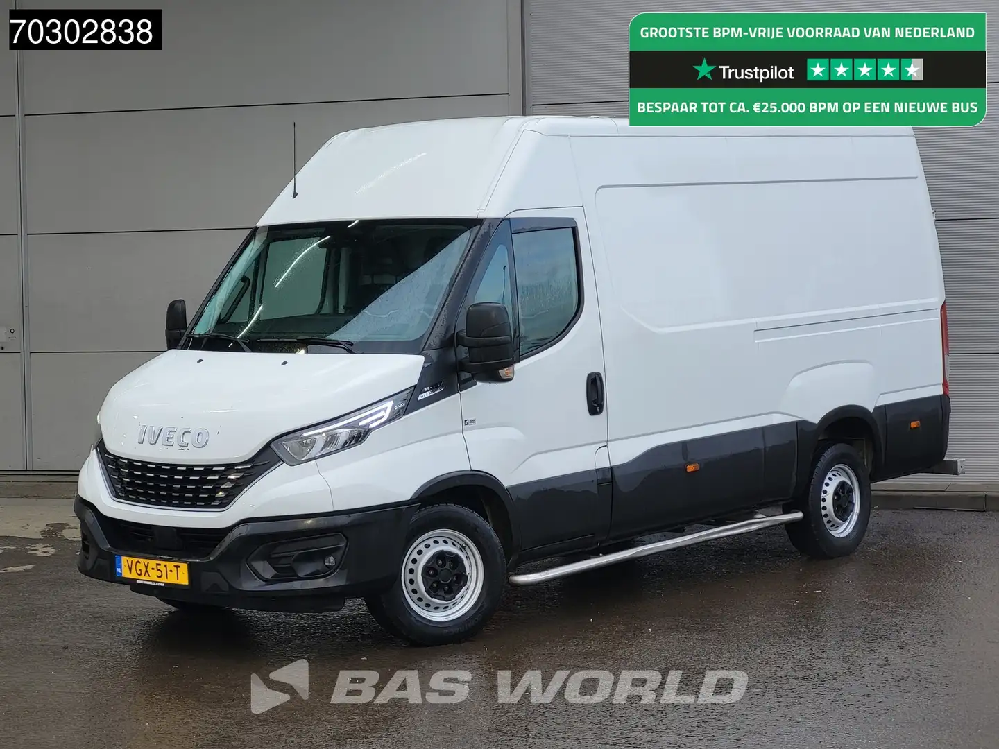 Iveco Daily 35S14 Automaat L2H2 3,5t Trekgewicht ACC LED Navi Blanc - 1