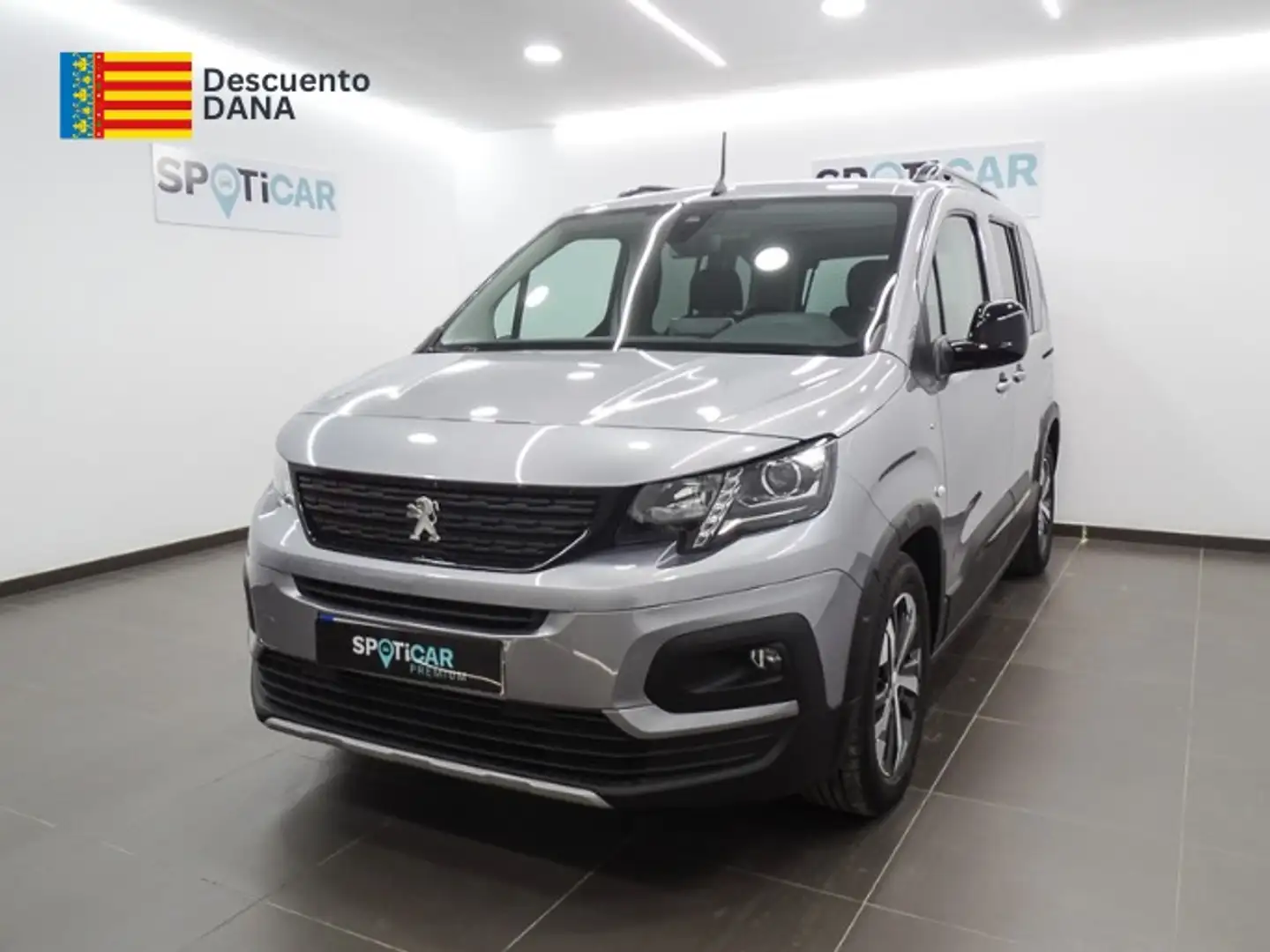 Peugeot Rifter e-Rifter 50kWh Standard GT 100kW Gris - 1