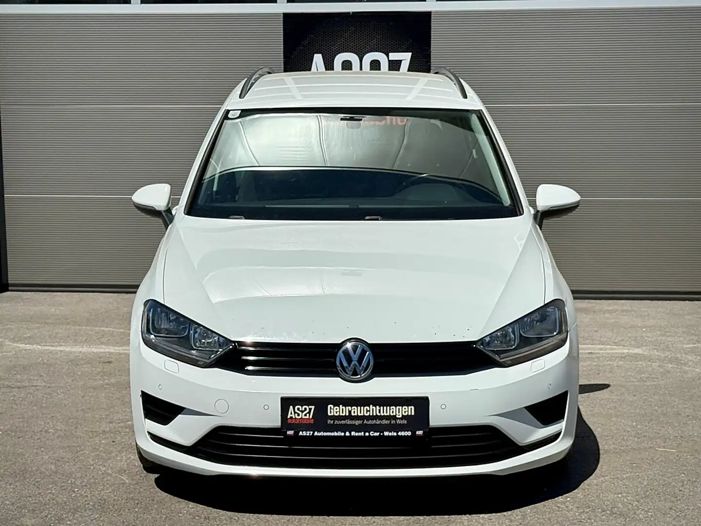 Volkswagen Golf Sportsvan 1,6 TDI BMT Trendline Weiß - 2