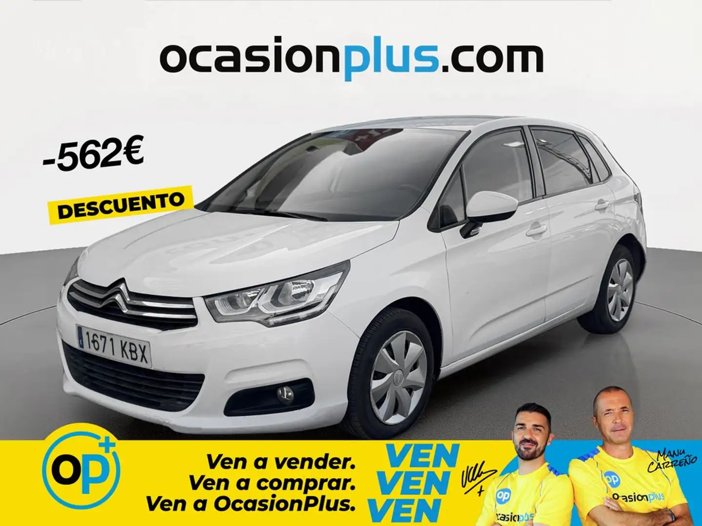 Citroen C4 1.6BlueHDI Live 100 Blanco - 1