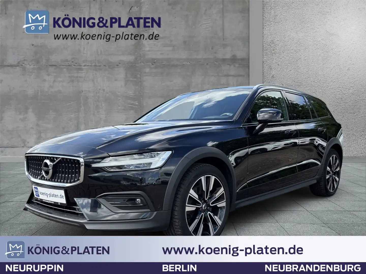 Volvo V60 Cross Country Country D4 AWD Pro (EURO 6d-TEMP)(DPF) Klima Navi Noir - 1