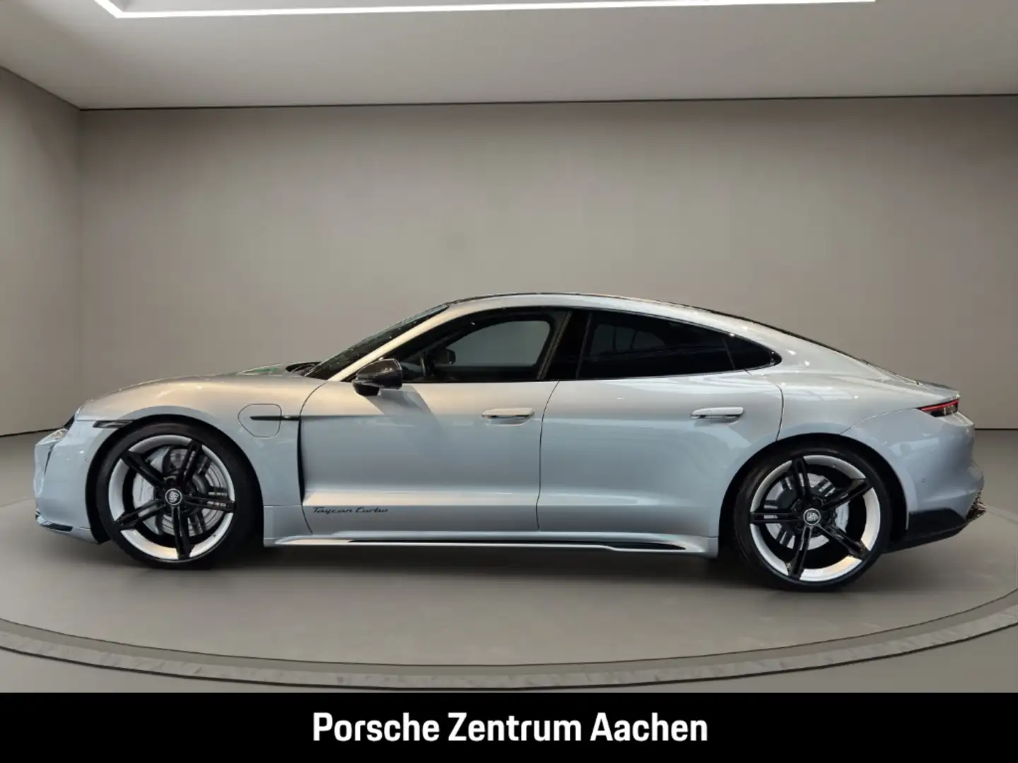 Porsche Taycan Turbo Burmester LED-Matrix Panoramadach Zilver - 2