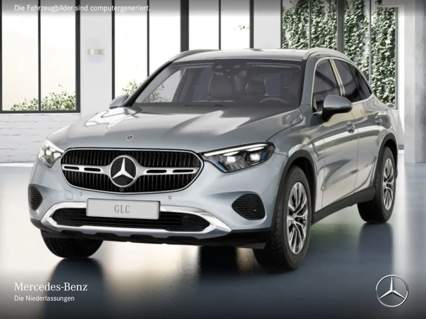Mercedes-Benz GLC 200 4M AVANTG+KAMERA+KEYLESS Silber - 2