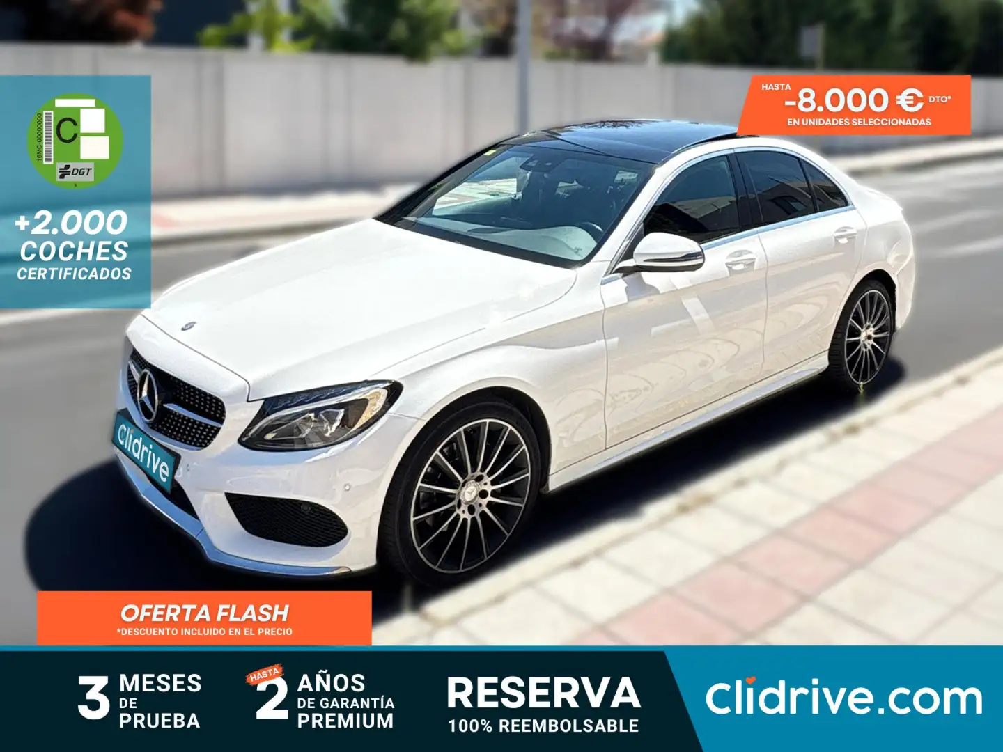 Mercedes-Benz C 220 220d 4Matic 7G Plus Blanco - 1