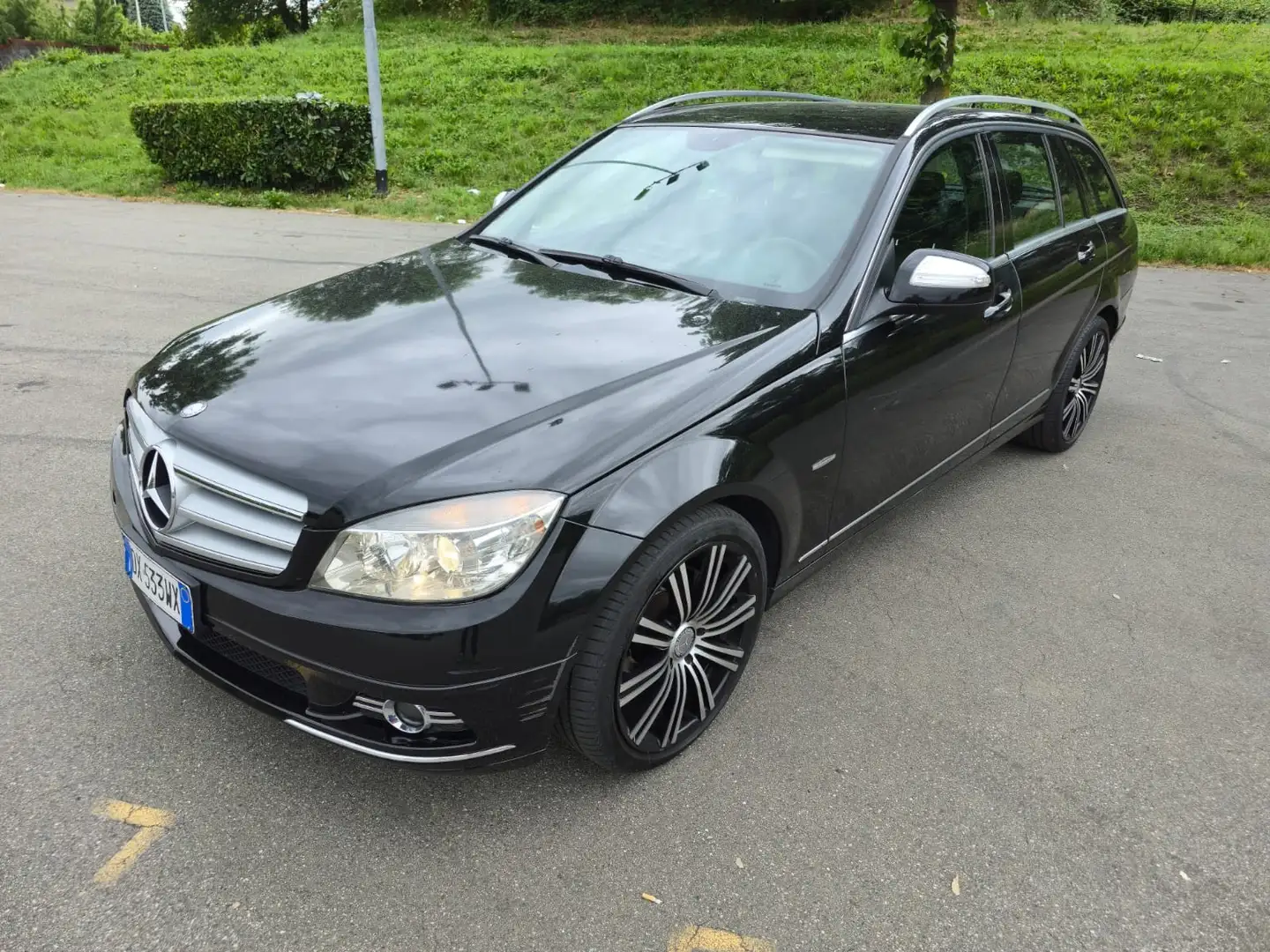 Mercedes-Benz C 180 SW kompressor be Avantgarde Navy Bluetooth Nero - 1