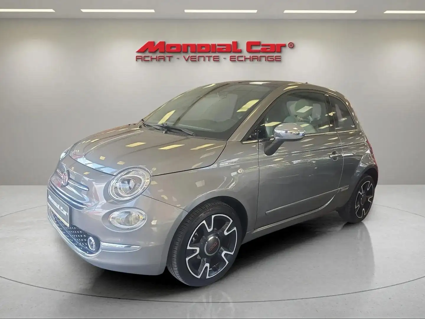 Fiat 500 500 1.0i MHEV Star Gris - 1