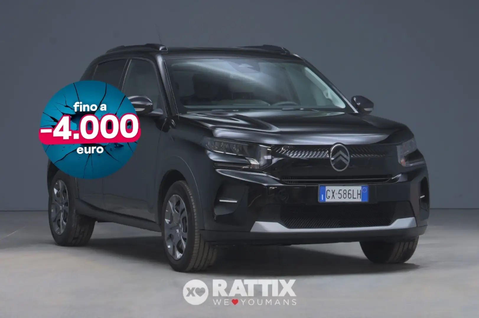 Citroen C3 1.2 Puretech Turbo 100CV Max Nero - 1