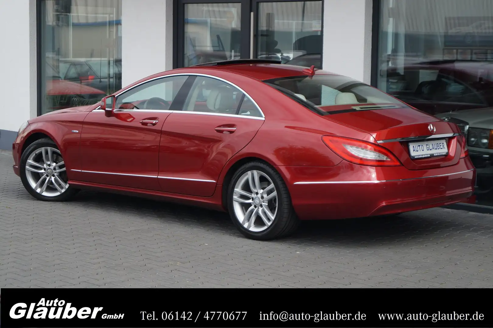 Mercedes-Benz CLS 350 CDI 1.Hand/Leder/Automatik/LED/Kamera/Navi crvena - 2