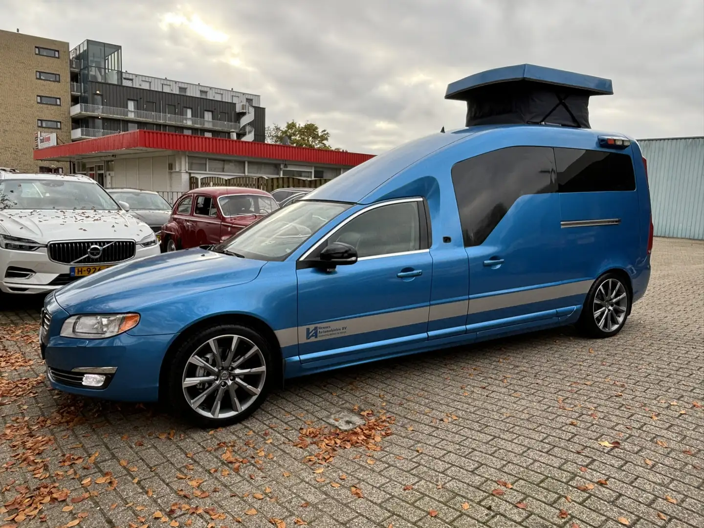 Overig Volvo V70 NILSSON D5 275pk AWD Camper Kampeer Blauw - 1