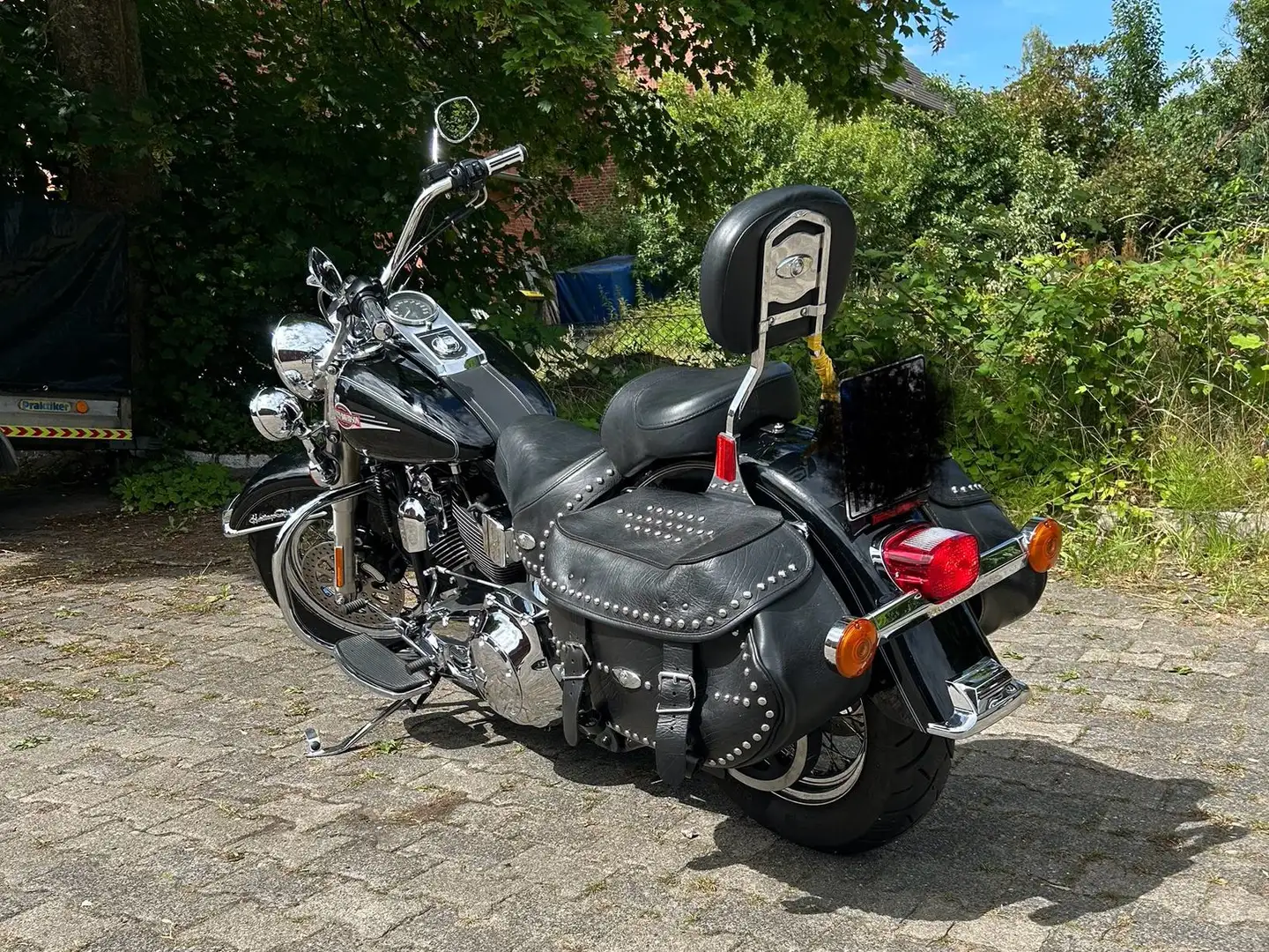 Harley-Davidson Heritage Softail Fekete - 2