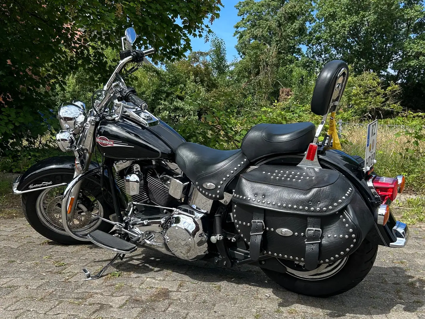Harley-Davidson Heritage Softail Fekete - 1