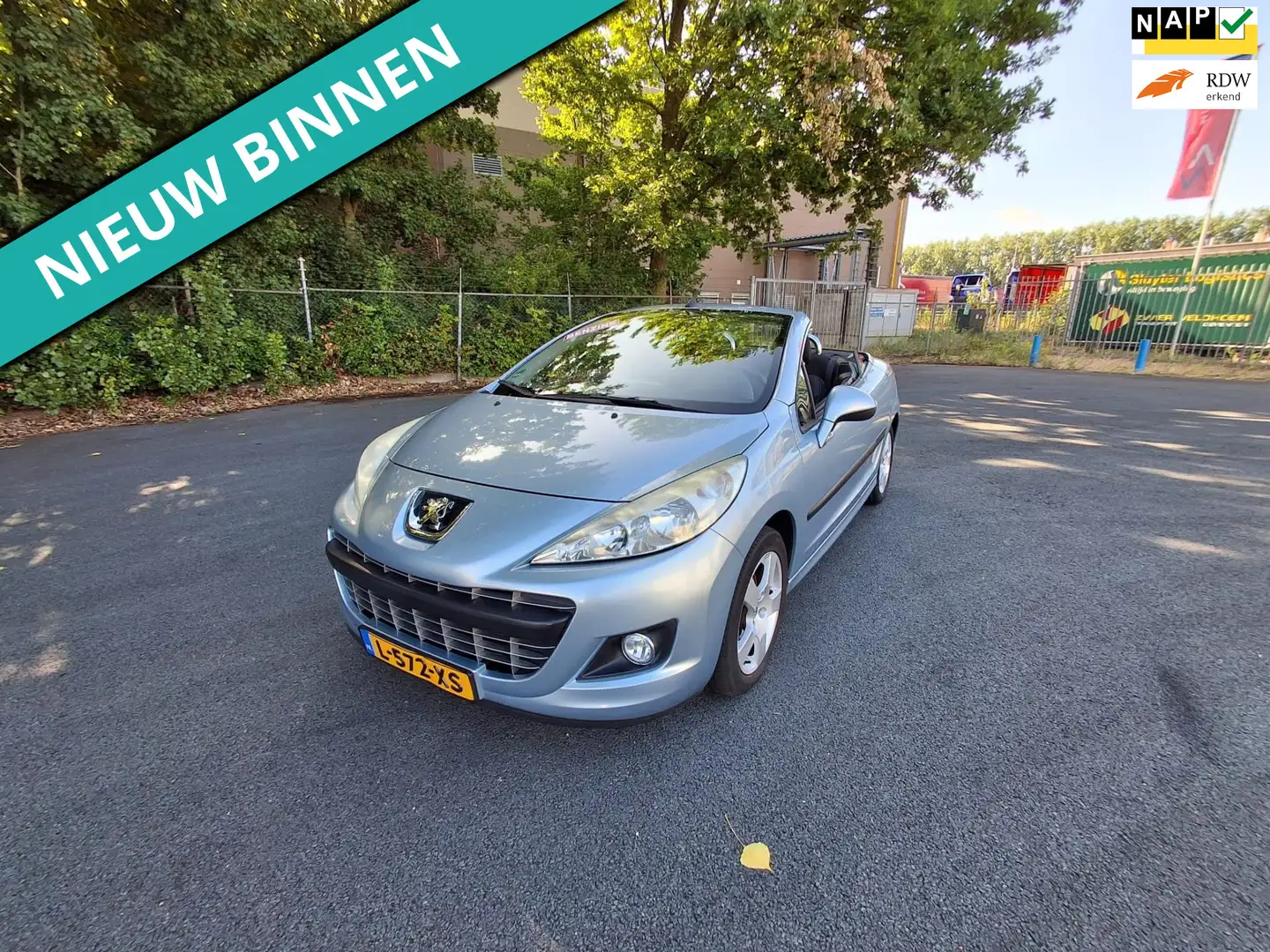 Peugeot 207 CC 1.6 VTi GEWOON SUPER MOOIE AUTO EN NW APK Blauw - 1