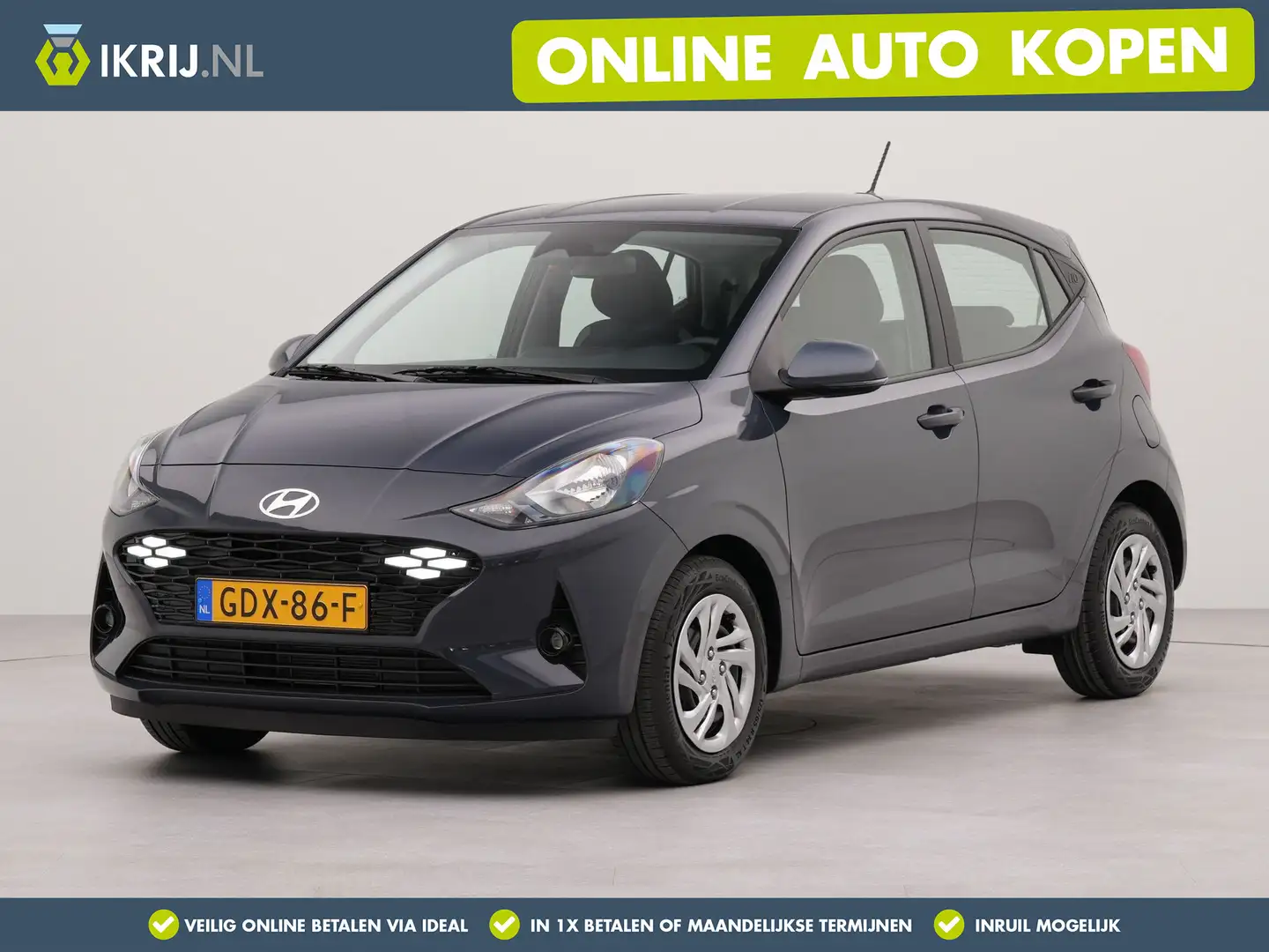 Hyundai i10 1.0 Comfort 4 zits | Apple carplay | Bluetooth | A Grijs - 1