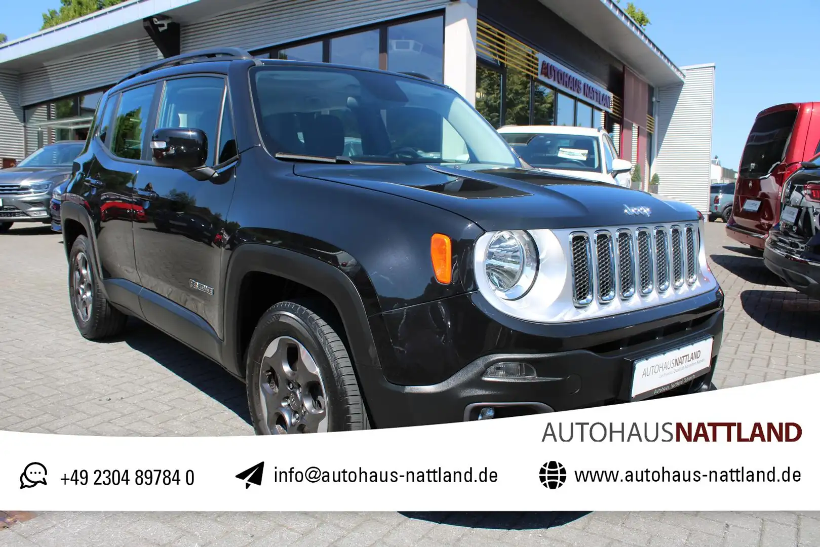 Jeep Renegade Longitude FWD PDC Navi Klimaautomatik Noir - 1