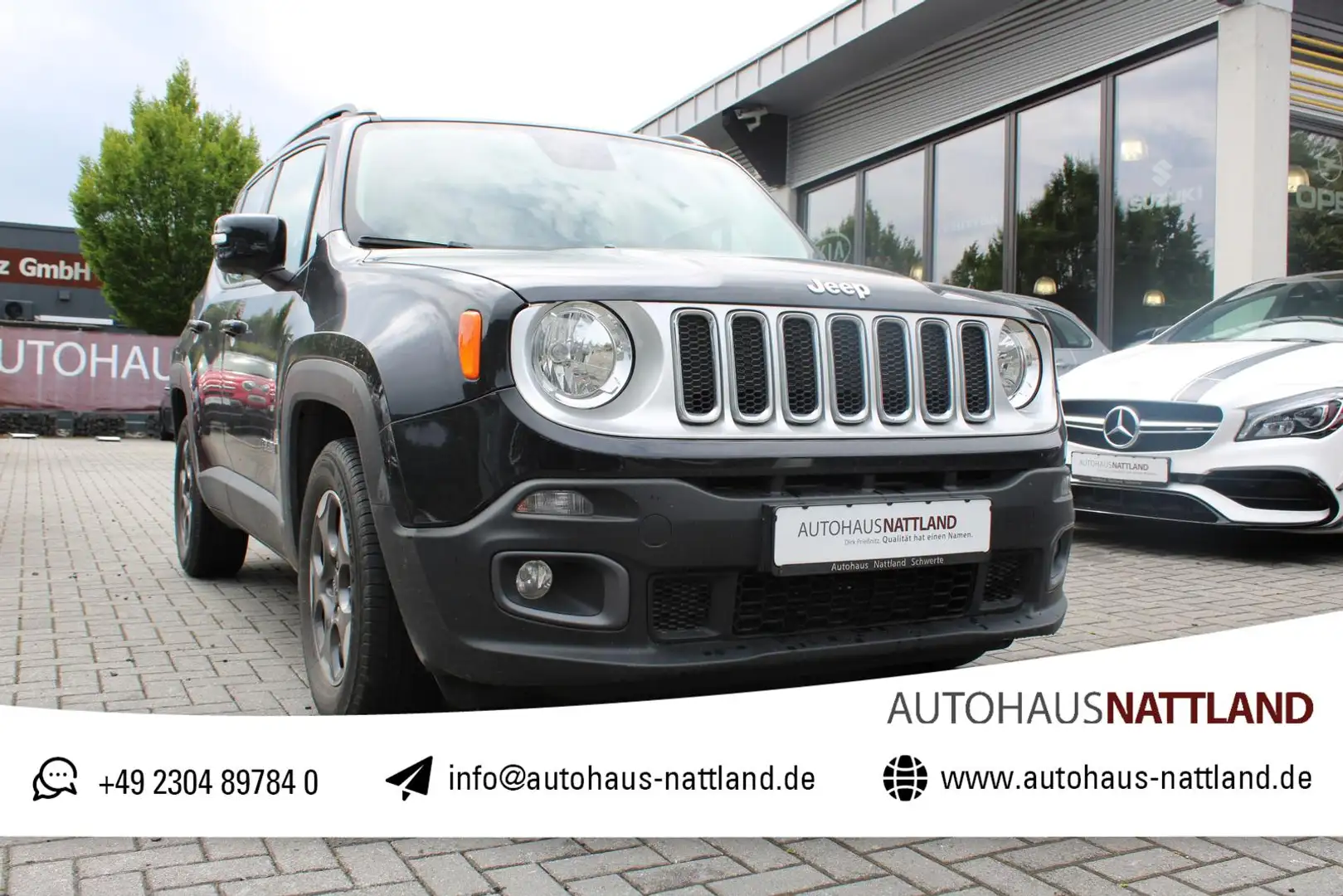 Jeep Renegade Longitude FWD PDC Navi Klimaautomatik Zwart - 1