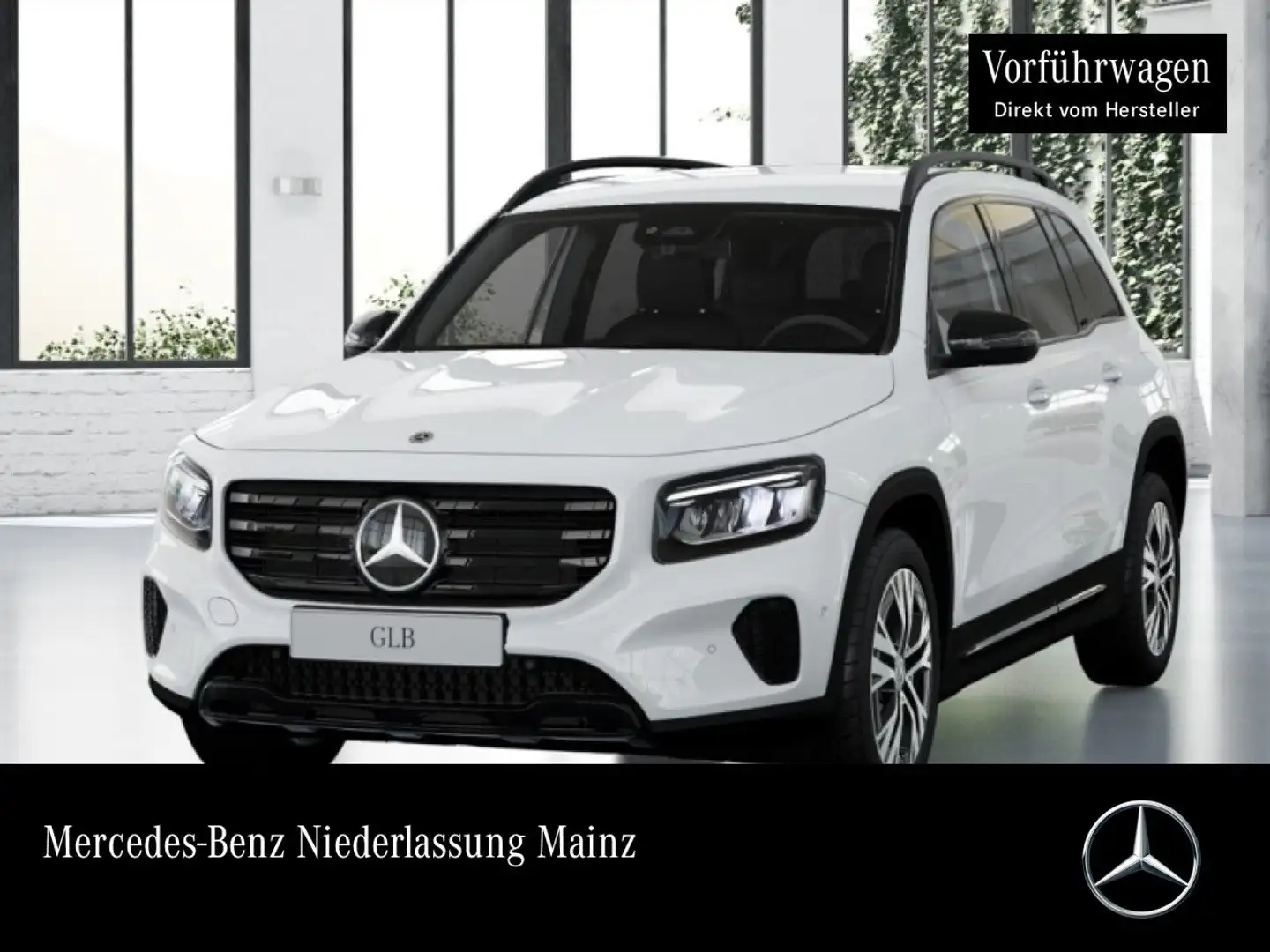 Mercedes-Benz GLB 200 PROGRESSIVE+NIGHT+AHK+LED+KAMERA+TOTW+7G Weiß - 1