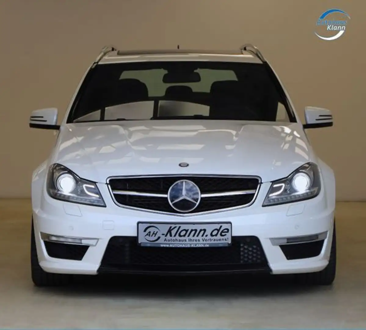 Mercedes-Benz C 63 AMG T 457PS 7G S-Dach Memory ILS ACC Weiß - 2