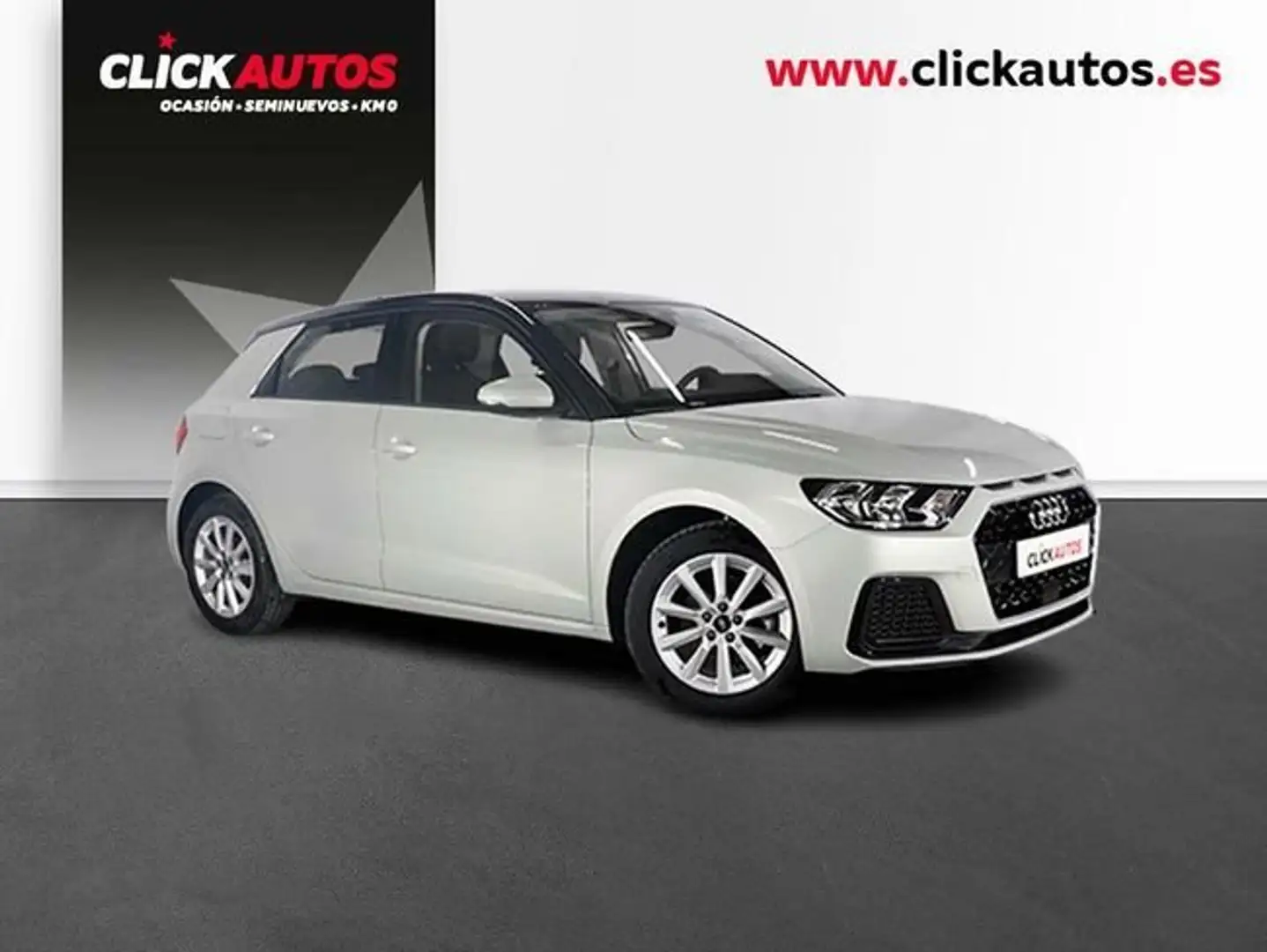 Audi A1 TFSI 110CV Advanced Stronic Argent - 2