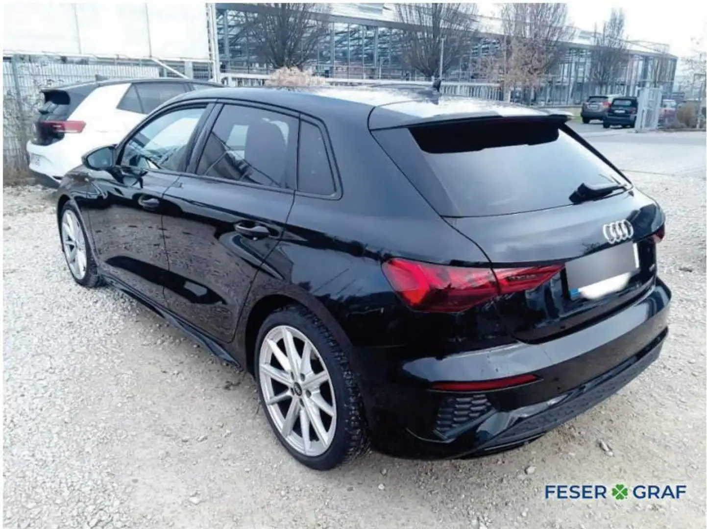 Audi A3 S line 40 TDI quattro S tronic Matrix/Kamera/Navi Schwarz - 2