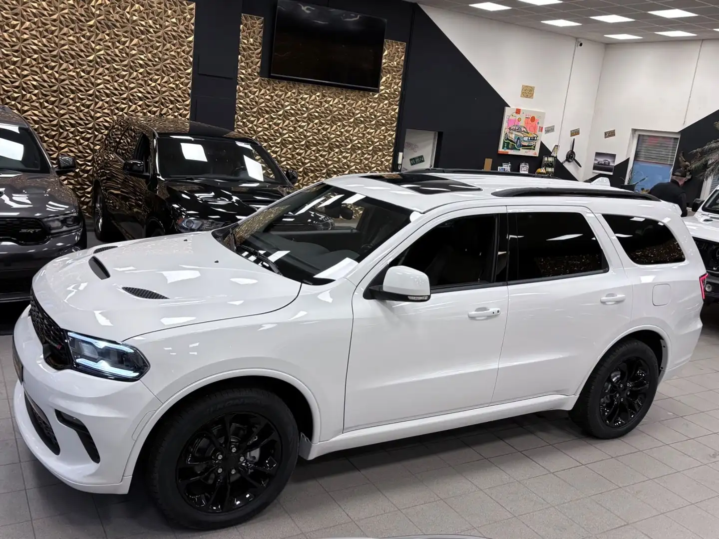 Dodge Durango 3.6 4x4/LPG/Pano/7-Sitzer/SRT/Top/Beats Weiß - 1