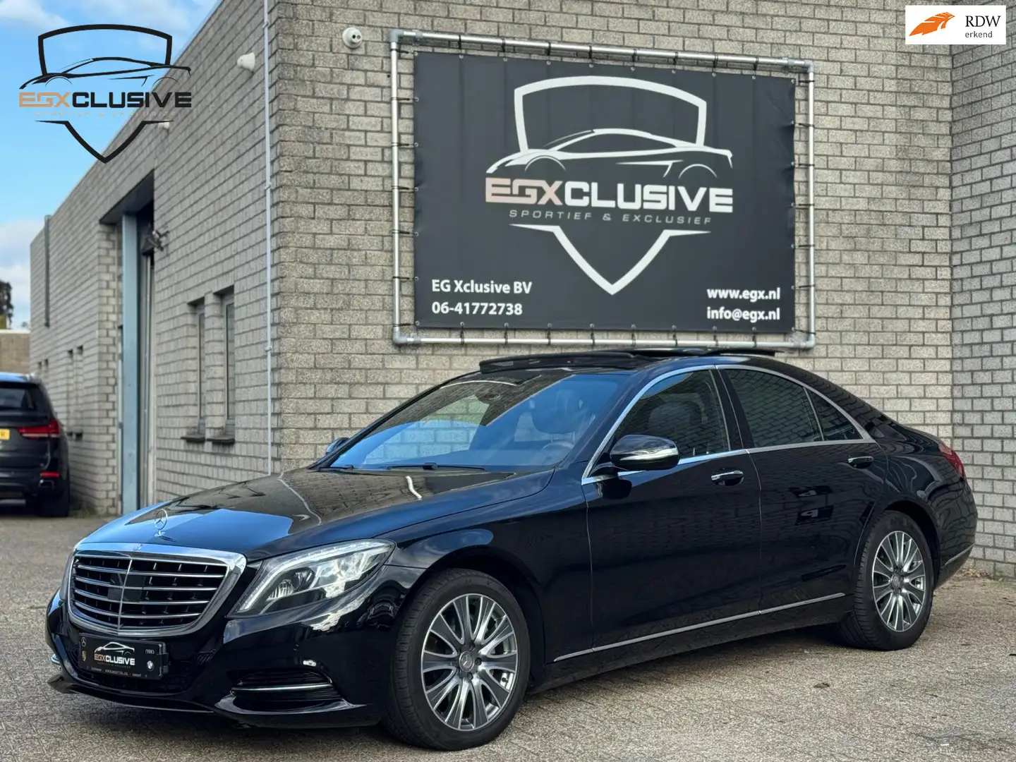 Mercedes-Benz S 350 BlueTEC Prestige Plus Pano|ACC|Blind|Camera Zwart - 1
