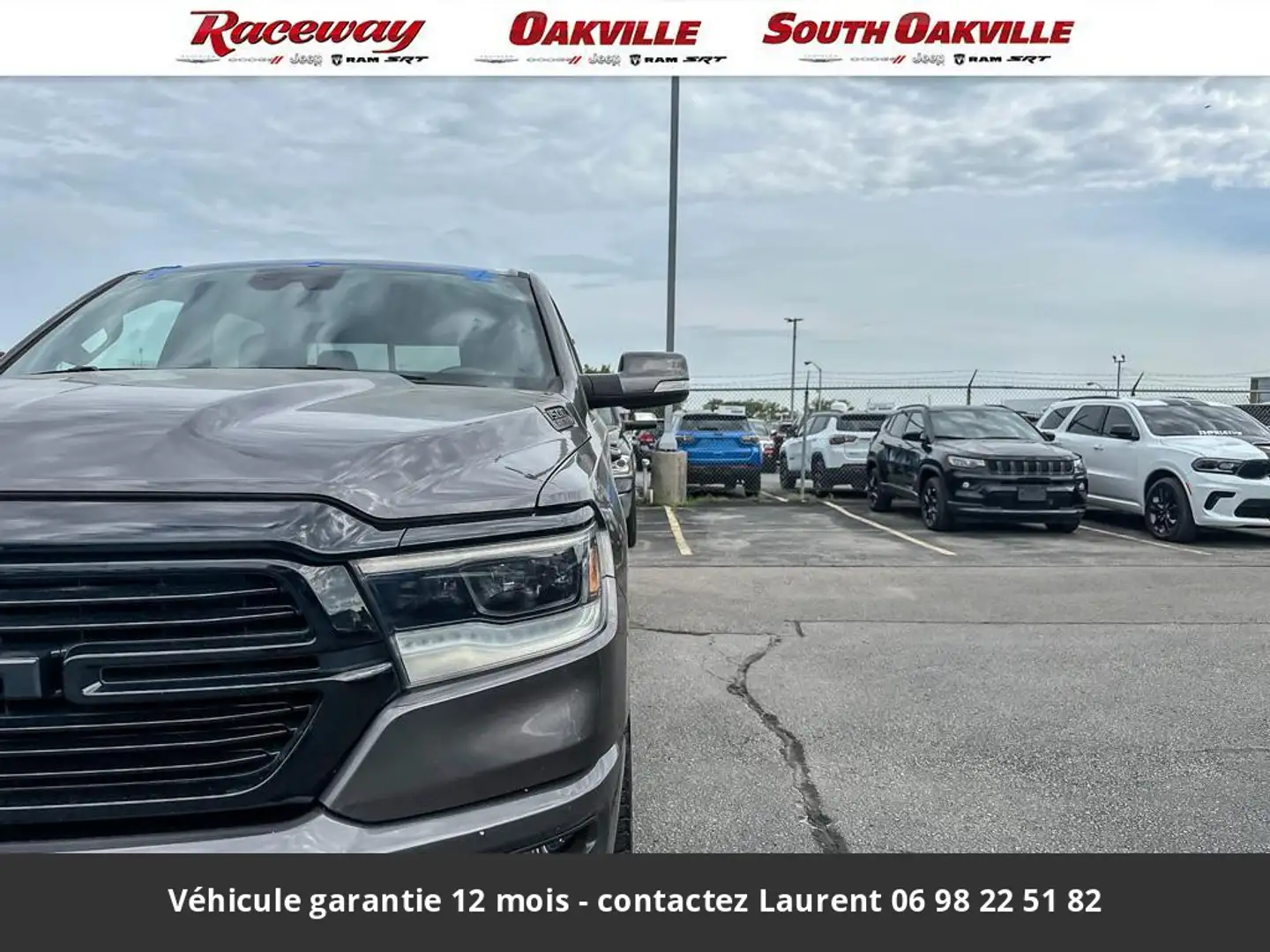 Dodge RAM Sport Night 12P 5.7L 4x4 Tout compris hors homologation 4500e Gris - 2