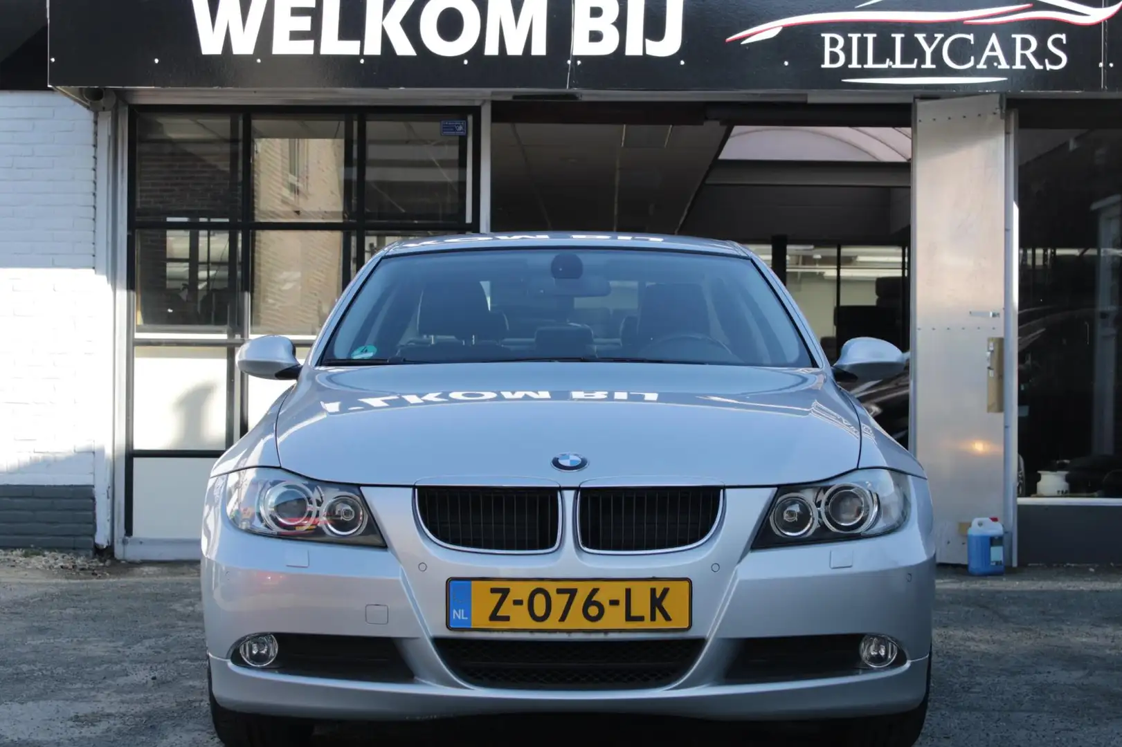 BMW 318 3-serie 318i Automaat | Airco | Elec ramen | Cruis Grijs - 2