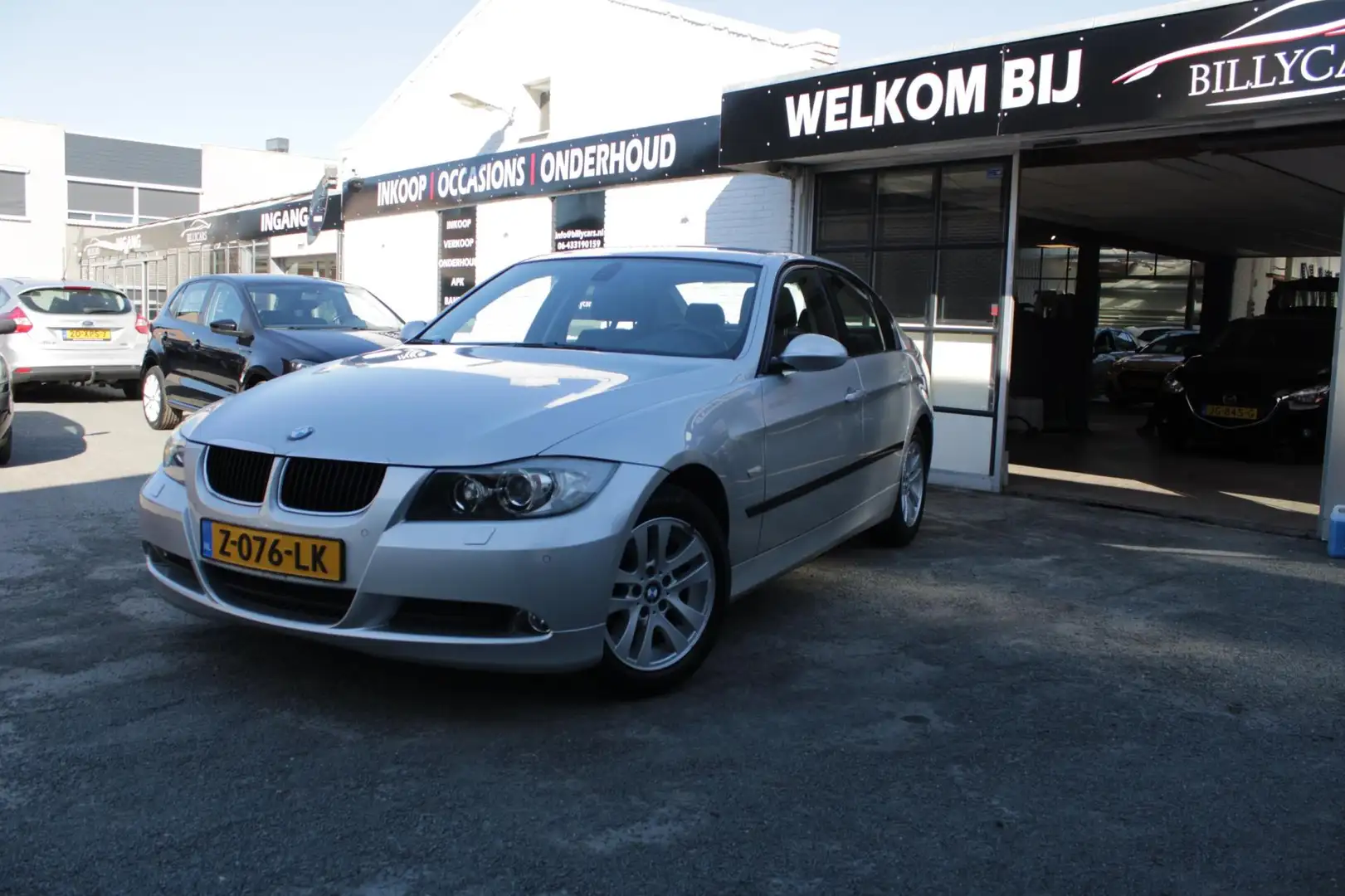 BMW 318 3-serie 318i Automaat | Airco | Elec ramen | Cruis Grijs - 1