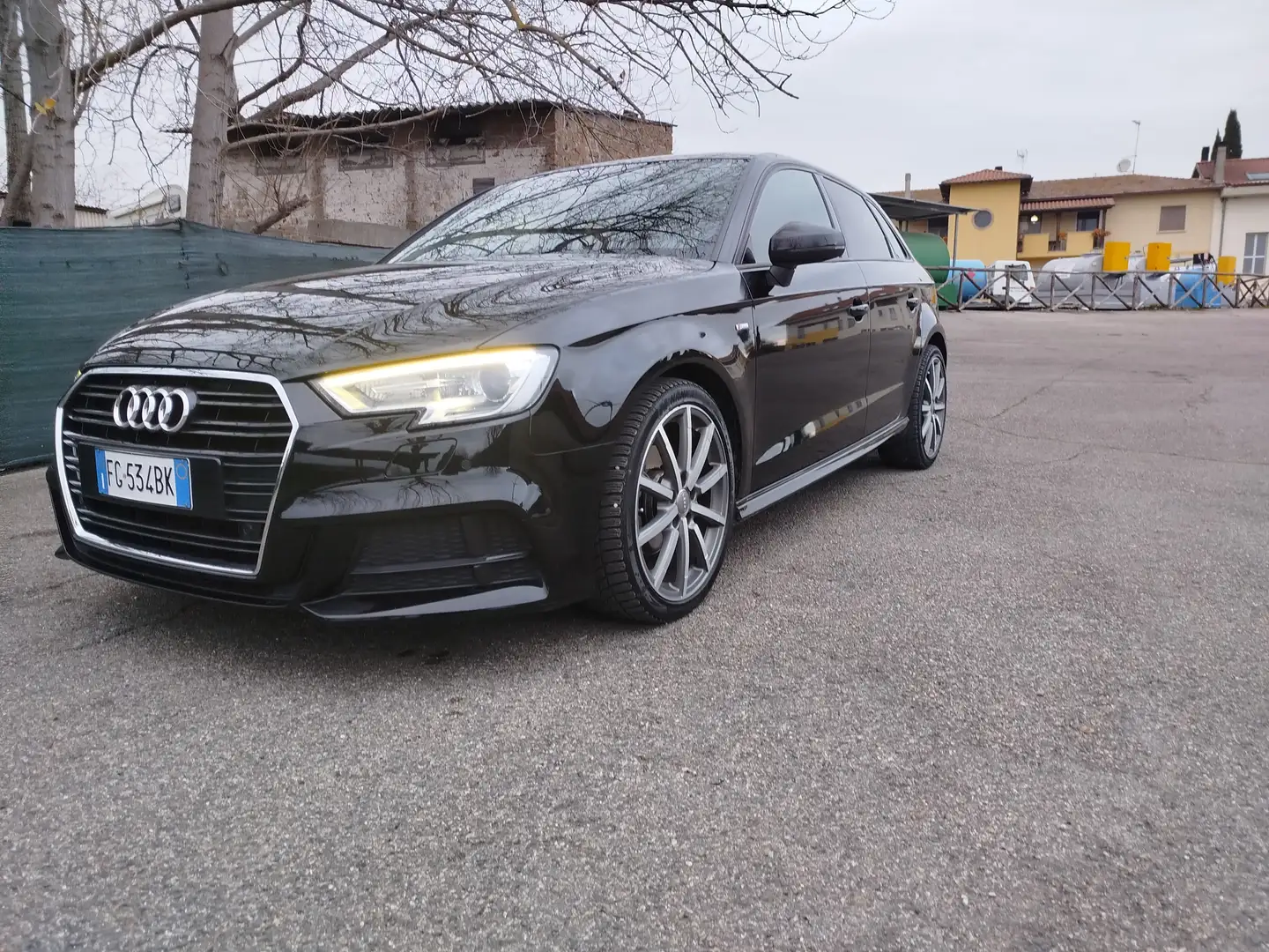 Audi A3 A3 III 2016 Sportback Sportback s-line Nero - 1