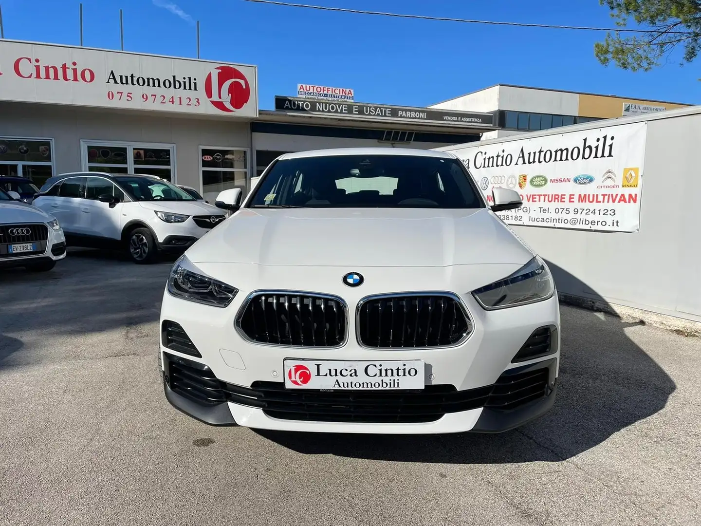 BMW X2 X2 sdrive18d auto Blanc - 2