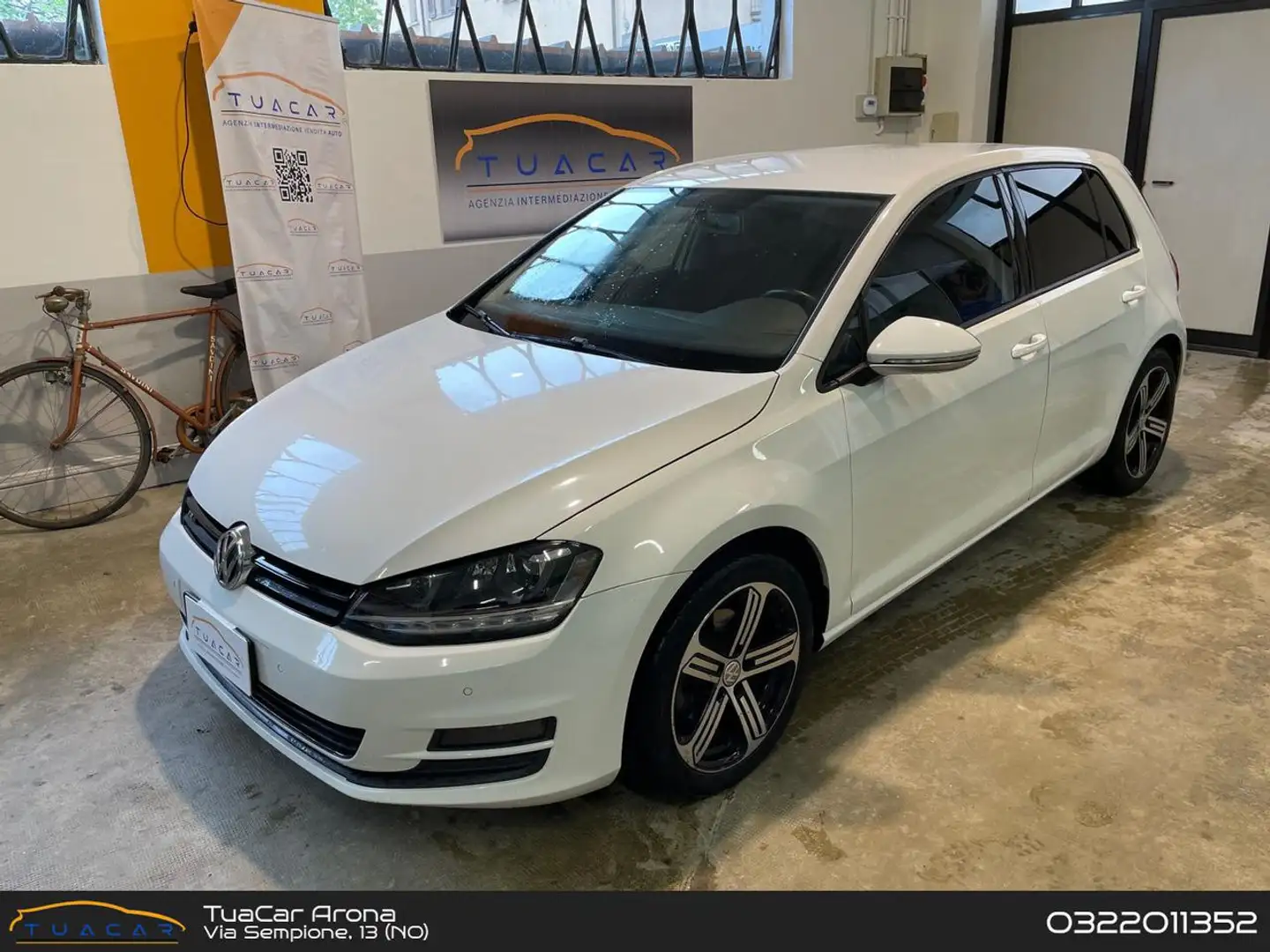 Volkswagen Golf Sound 1.6 TDI BlueMotion Blanc - 1