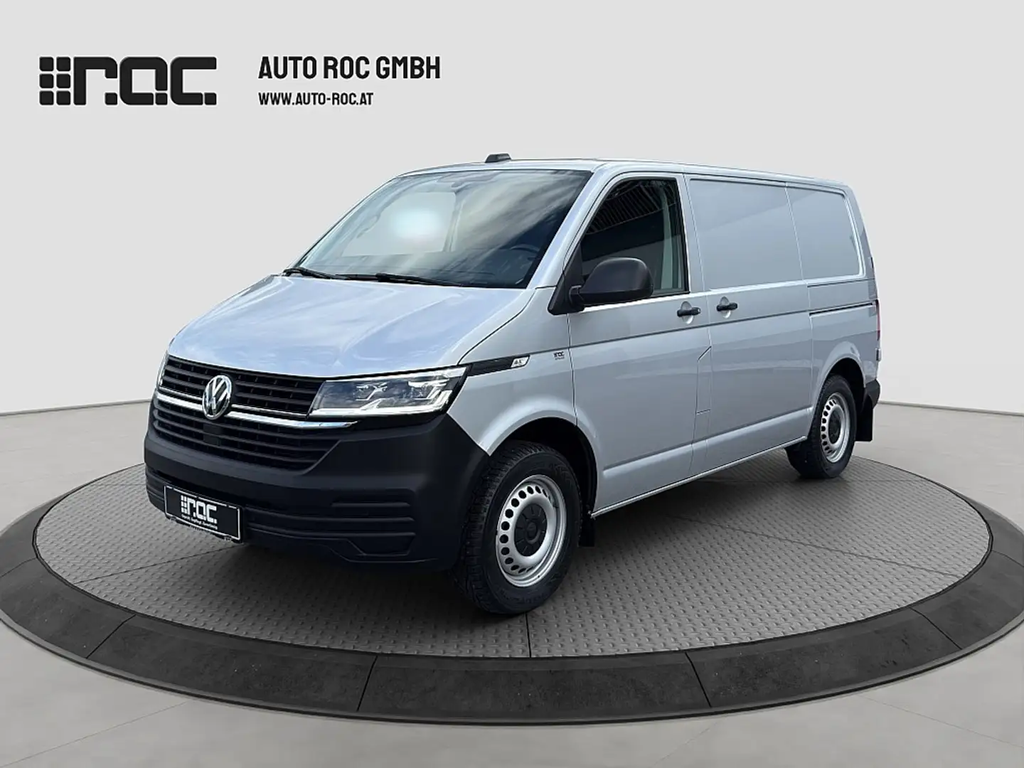 Volkswagen T6.1 Transporter KR 2.0 TDI DSG Sortimo-Ausbau/STH/AHK/Navi/SMI/uvm Plateado - 1