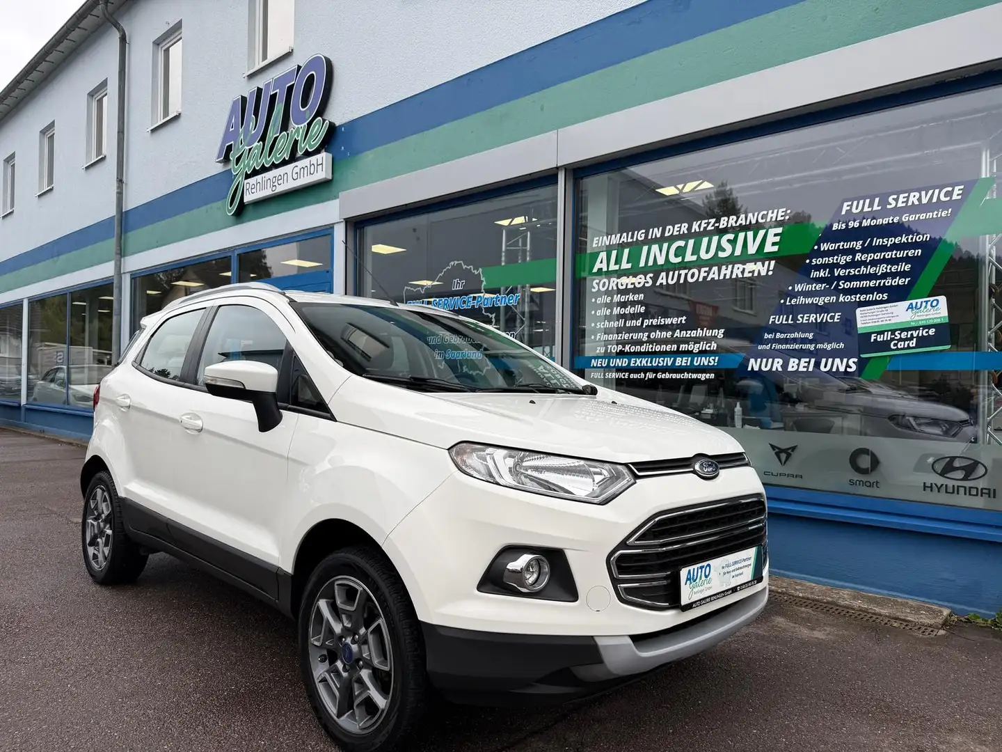 Ford EcoSport 1.0 EcoBoost KAT Blanc - 1