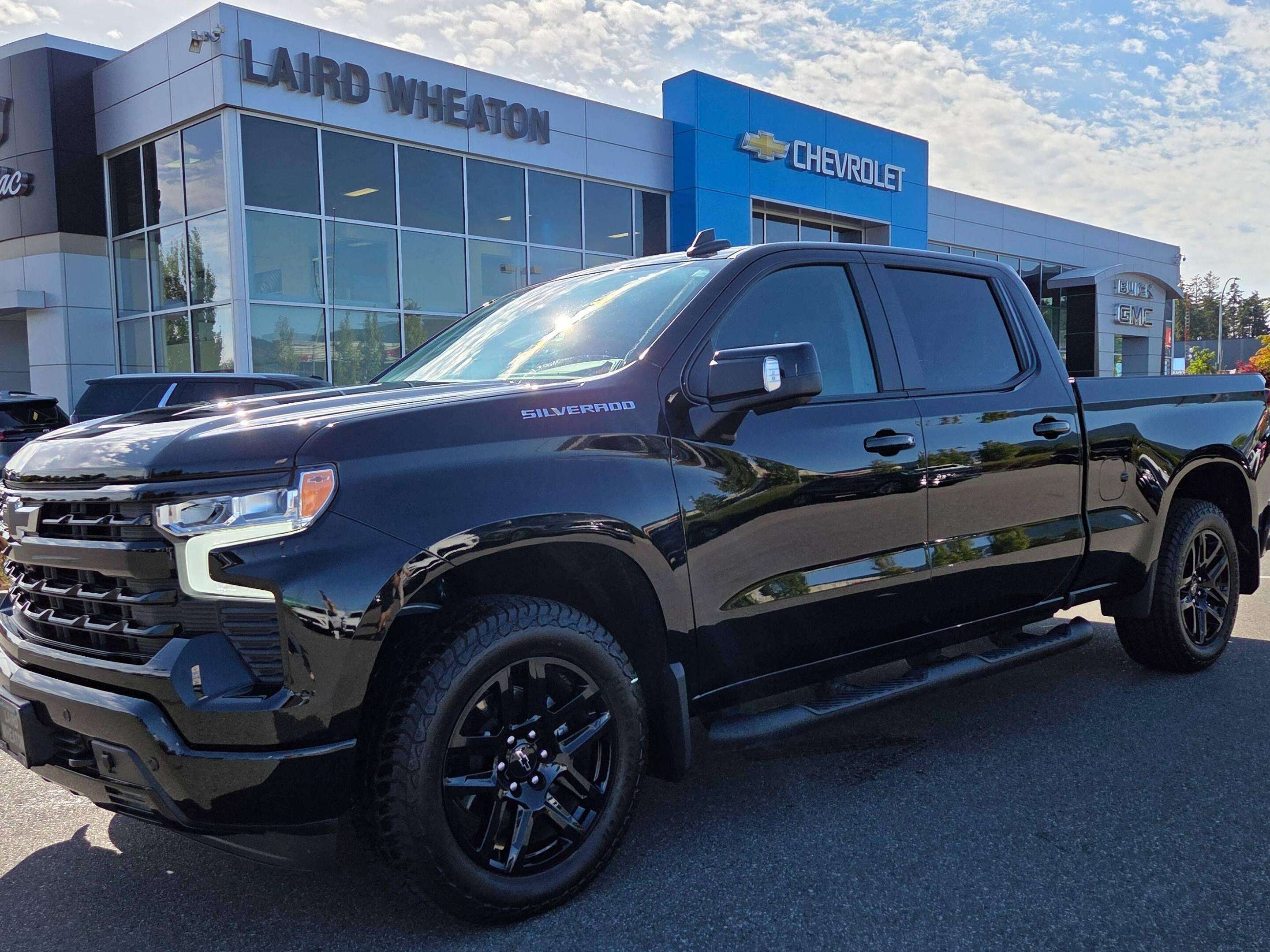 Black 2026 Chevrolet Silverado 1500 Pickup Truck Four-Wheel Drive Automatic