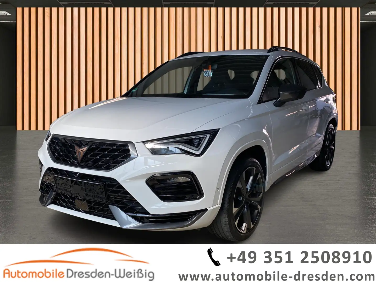 CUPRA Ateca 2.0 TSI DSG 4Drive*Navi*360°Kamera*Kessy* Blanc - 1