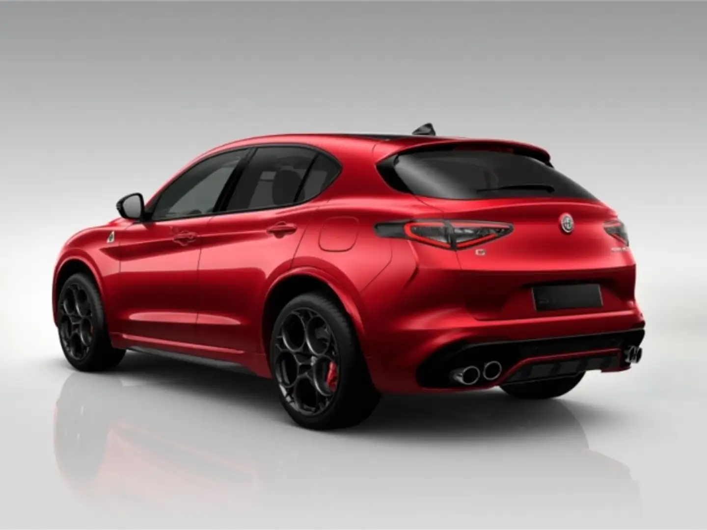 Alfa Romeo Stelvio Quadrifoglio Q4 2.9 V6 Bi-Turbo e-Sitze El. Heckkl Rot - 2