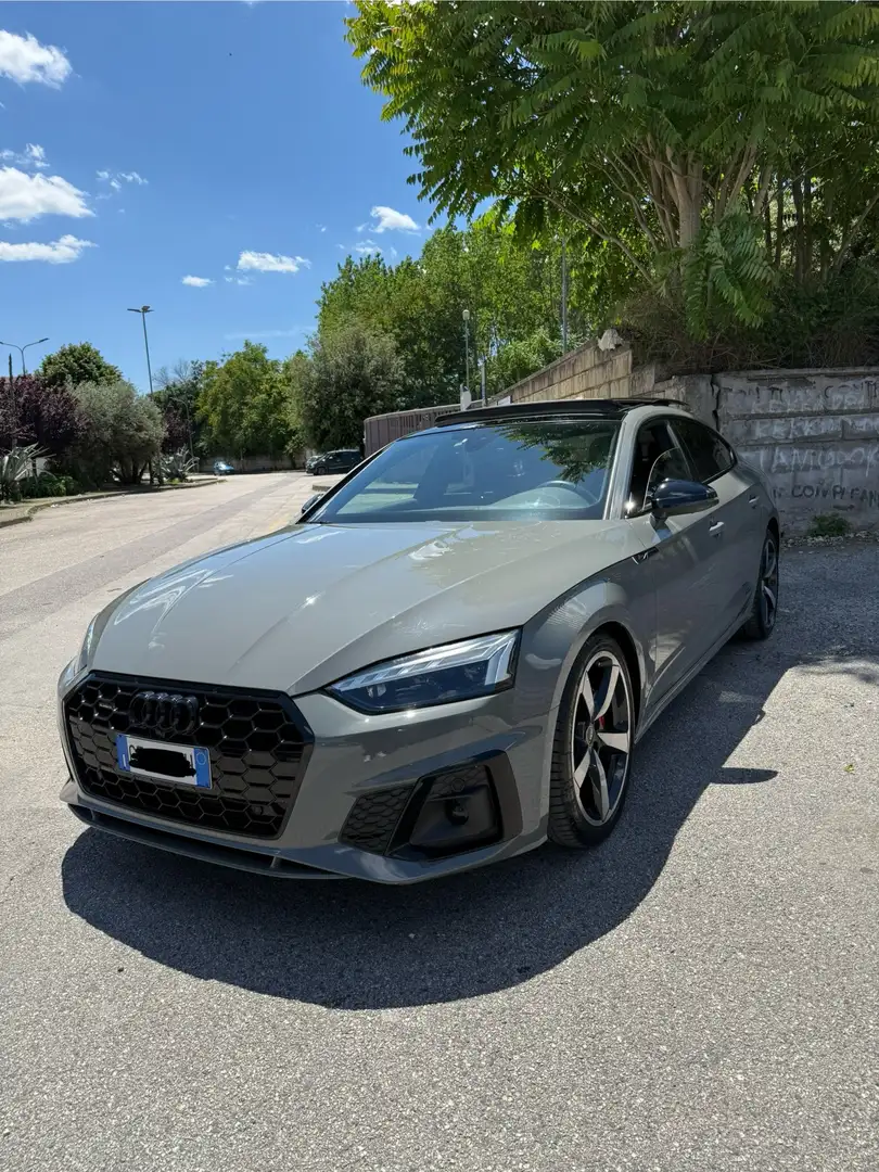 Audi A5 Sportback 40 2.0 tfsi mhev S line edition 204cv s- Grigio - 1
