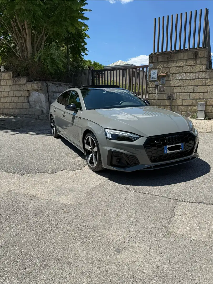 Audi A5 Sportback 40 2.0 tfsi mhev S line edition 204cv s- Grigio - 2