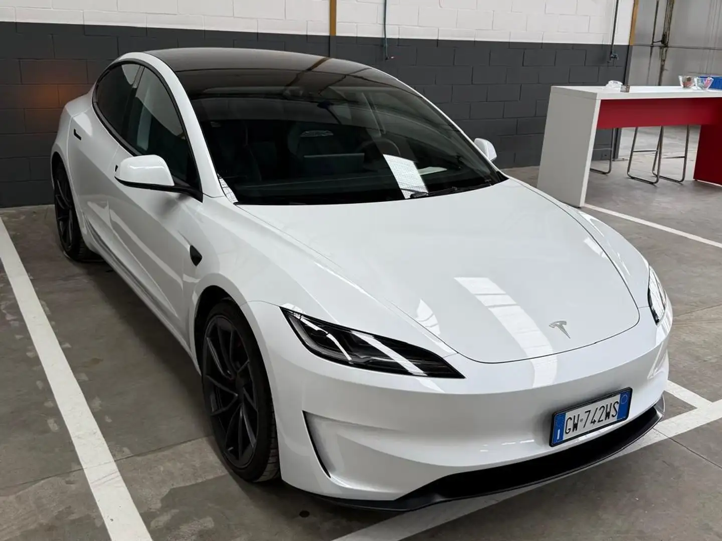 Tesla Model 3 Model 3 2023 Long Range awd PERFORMANCE 100% IVA Bianco - 1