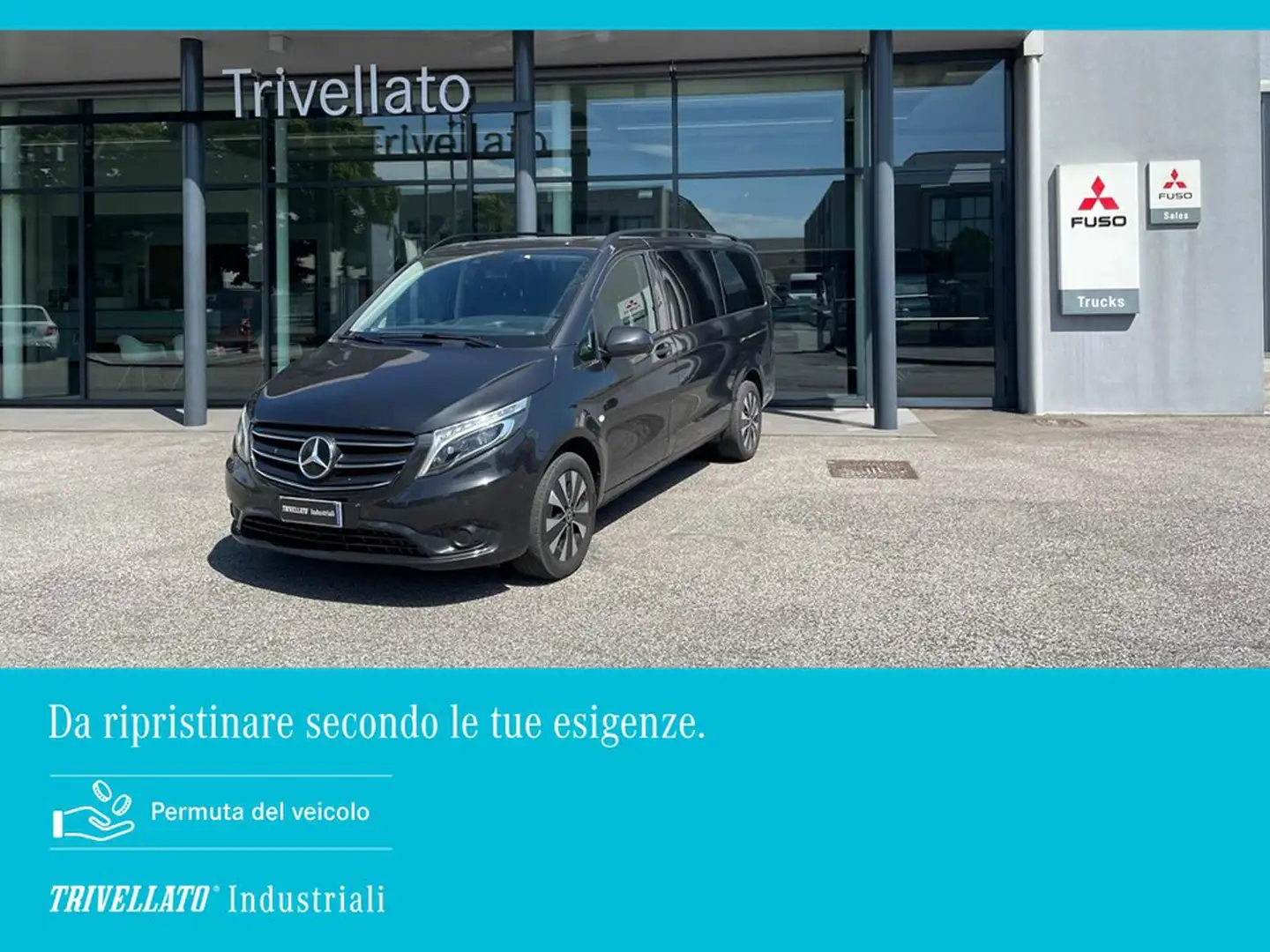 Mercedes-Benz Vito 119 cdi long auto my20 Grigio - 1
