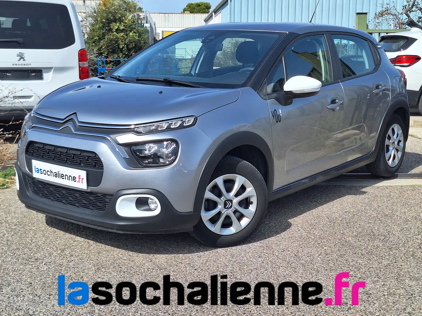 Citroen C3 PureTech 83 ch BVM5 You Gris - 1