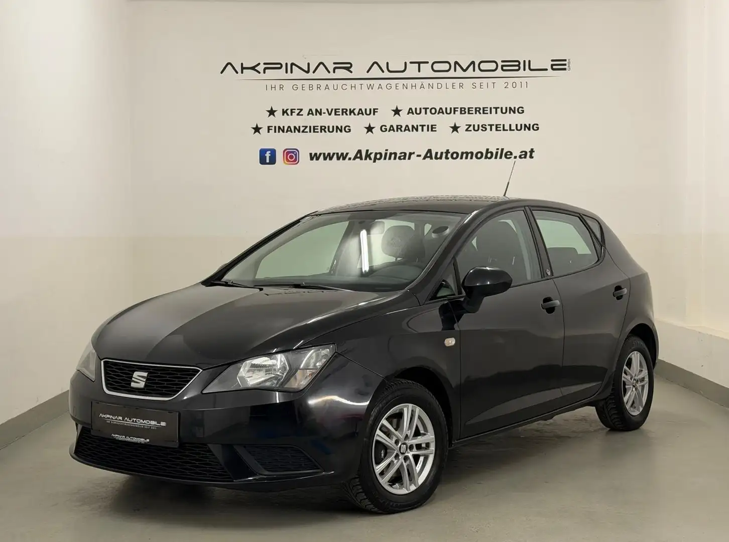 SEAT Ibiza 1,0 Style Edition *ERSTBESITZ* Schwarz - 1