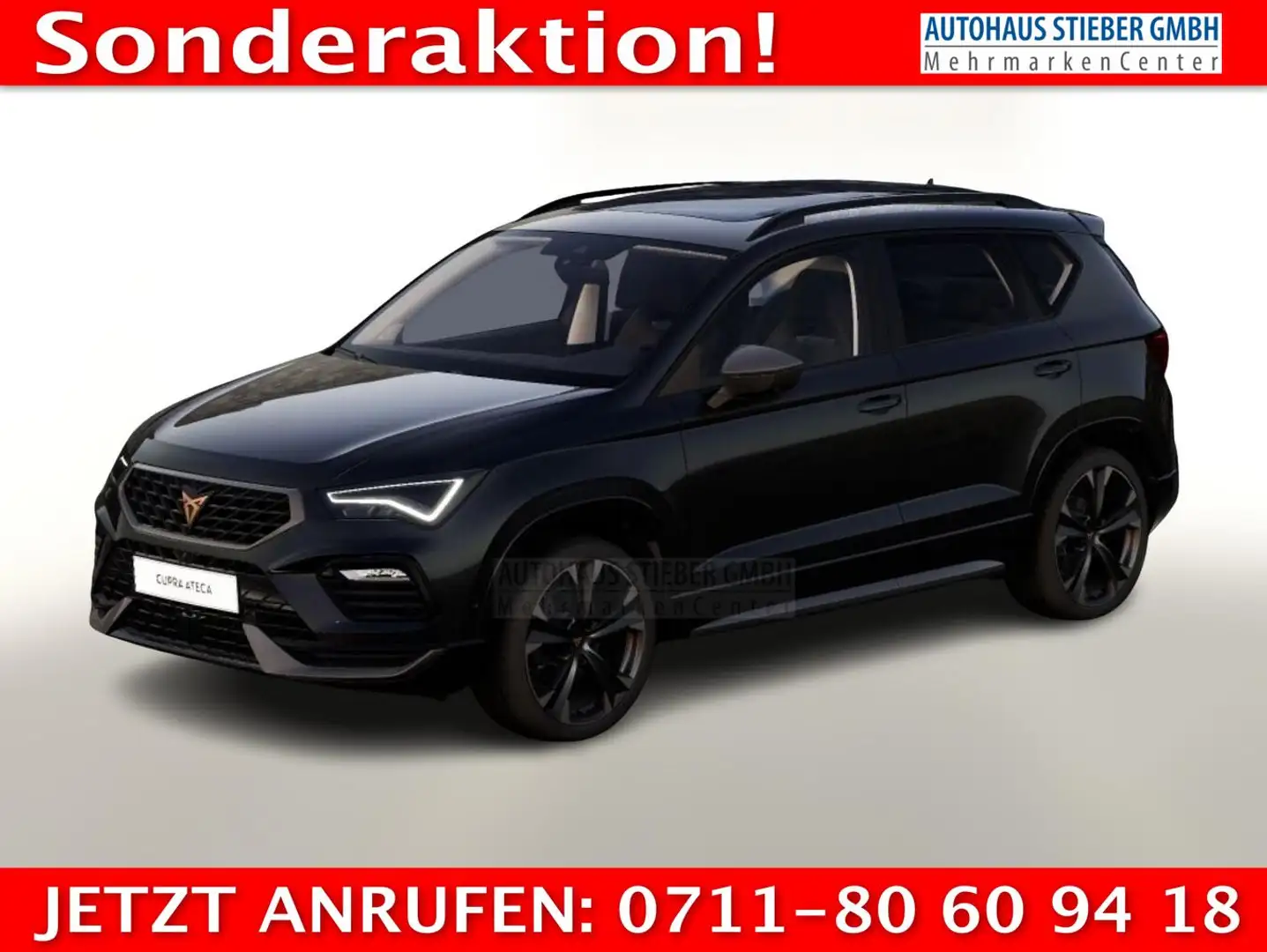 CUPRA Ateca 1.5 TSI 150 DSG Nav Pano eHK SHZ Kam Keyl. 110 ... Noir - 1